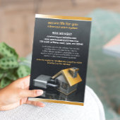 Security Alarm System Flyer