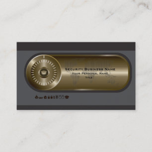 Security Business Visitekaartje