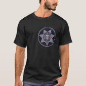Security Guard Badge Uniforms Costume T-shirt (Voorkant)