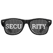 SecURITY retro Shades / Fun Party Lunettes de sole (Devant)