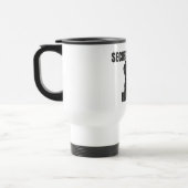 Security System Black Lab Travel Mug Reisbeker (Links)