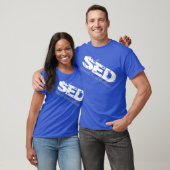 SED Graphic vervormd Shirt (Unisex)