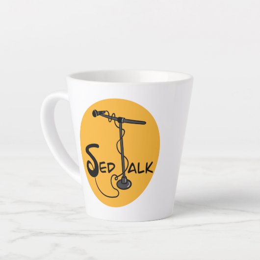 Sed Talk Tagline Mug (Angle gauche)