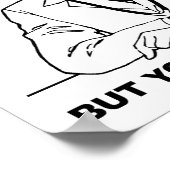 Sedate Stupid Funny Poster (Coin)