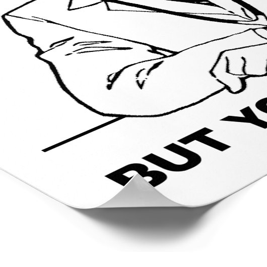 Sedate Stupid Funny Poster (Hoek)