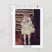 Sedentaire kinderen van Egon Schiele Briefkaart (Voorkant / Achterkant)