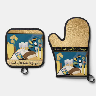 Seder Time Ovenwant & Pannenlap Set