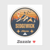 Sedgewick, Alberta Sticker (Vel)