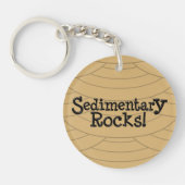Sedimentaire rotsen! sleutelhanger (Voorkant)