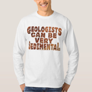"Sedimental" Geologen T-shirt