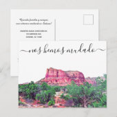 Sedona Anuncio de Mudanza Briefkaart (Voorkant / Achterkant)