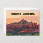Sedona Arizon Souvenir Briefkaart (Voorkant / Achterkant)