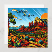 Sedona, Arizona (Voorkant / Achterkant)