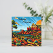 Sedona, Arizona (Staand voorkant)