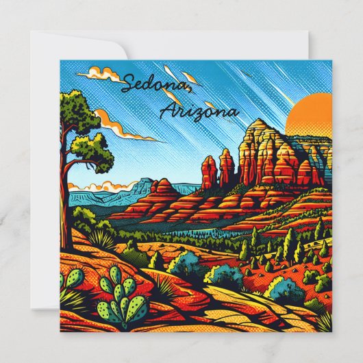 Sedona, Arizona (Voorkant)