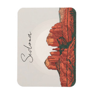 Sedona Arizona Ansichtkaart Magneet