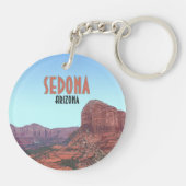 Sedona Arizona Bell Rock Canyon Sleutelhanger (Achterkant)