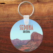 Sedona Arizona Bell Rock Canyon  Sleutelhanger (Voorkant)