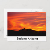 Sedona Arizona Briefkaart (Voorkant / Achterkant)