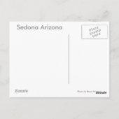 Sedona Arizona Briefkaart (Achterkant)
