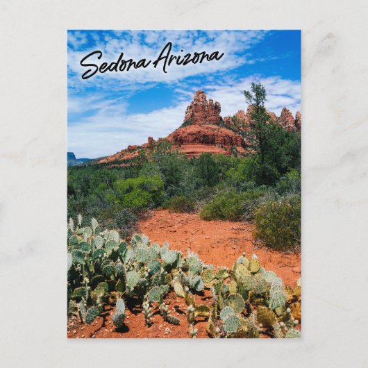 Sedona Arizona Briefkaart (Voorkant)