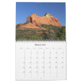 Sedona Arizona Calendar Kalender (Mar 2027)