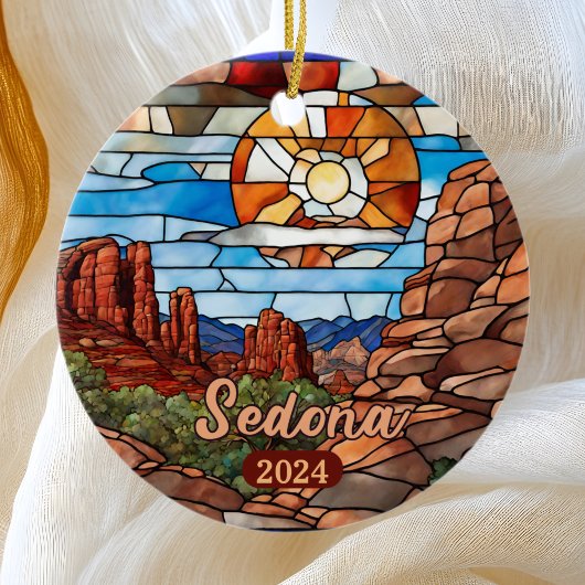 Sedona Arizona Desert Keramisch Ornament