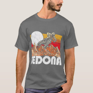 Sedona Arizona Mountain Biking  Retro 80s T-shirt