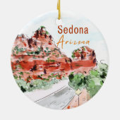 Sedona Arizona Ornament (Achterkant)