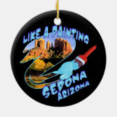 Sedona Arizona Ornament (Achterkant)