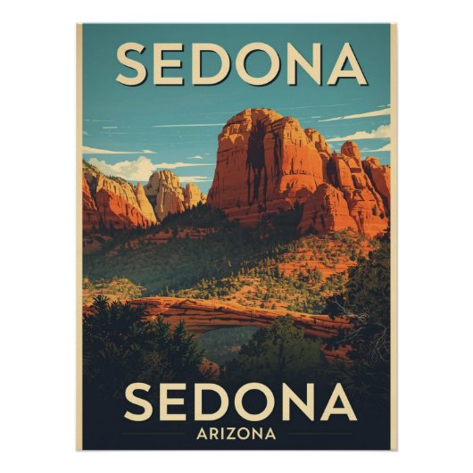 Sedona Arizona Perfect Poster (Voorkant)