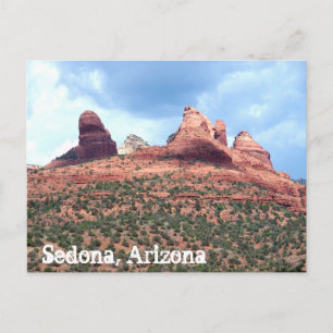 Sedona Arizona Red Desert Carte postale Southwest 