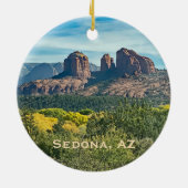 Sedona Arizona Red Rocks Landscape Ornament (Achterkant)
