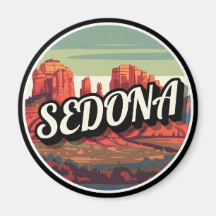 Sedona Arizona Red Rocks Reizen Magneet
