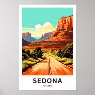 Sedona Arizona Reisprint Poster