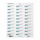 Sedona Arizona Return Address Labels (Full Sheet)