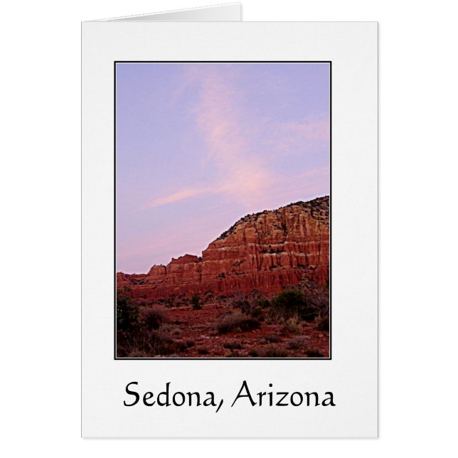 Sedona Arizona roches rouges (Devant)