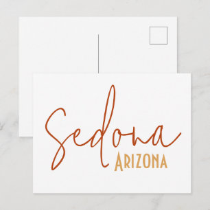 Sedona Arizona Souvenir Reis Cadeau Briefkaart