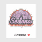 Sedona, Arizona Sticker (Vel)