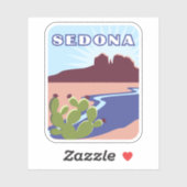 Sedona, Arizona Sticker (Vel)