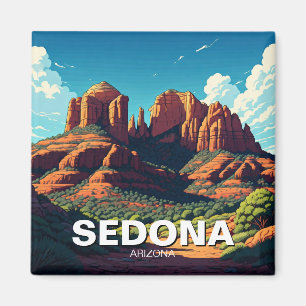 Sedona Arizona Travel Red Rocks Magneet