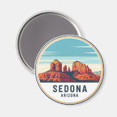 Sedona Arizona Travel Verticaal Magneet (Voorkant / Achterkant)
