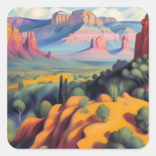 Sedona, Arizona Vierkante Sticker