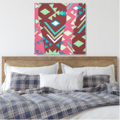 Sedona Boho Canvas Afdruk (Insitu (Slaapkamer))