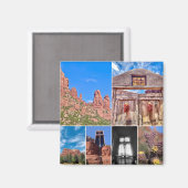 Sedona Cactus Desert Scenes Magnet (Recto/Verso)