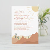 Sedona, Désert, Invitation de douche nuptiale (Debout devant)