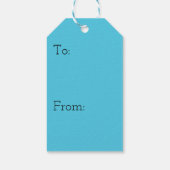 Sedona en Coffee Pot Rock van boven Cadeaulabel (Achterkant)