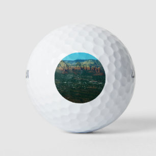 Sedona en Coffee Pot Rock van boven Golfballen