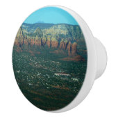 Sedona en Coffee Pot Rock van boven Keramische Knop (Rechts)