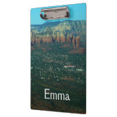 Sedona en Coffee Pot Rock van boven Klembord (Links)